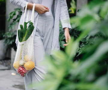 Fruit in bag